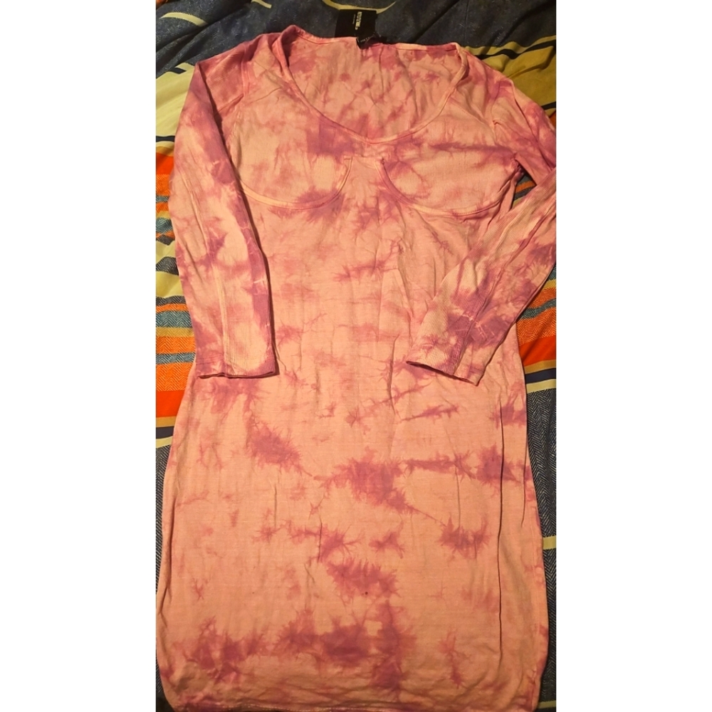 Tye Dye Pink Dress